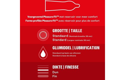 Durex - 40 Condooms - Classic Natural 20st -  Thin Feel 20st