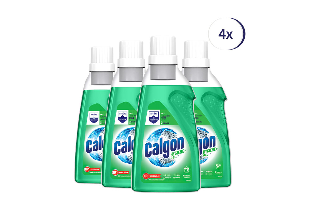 Calgon Hygiene+ Gel 750 ml x4