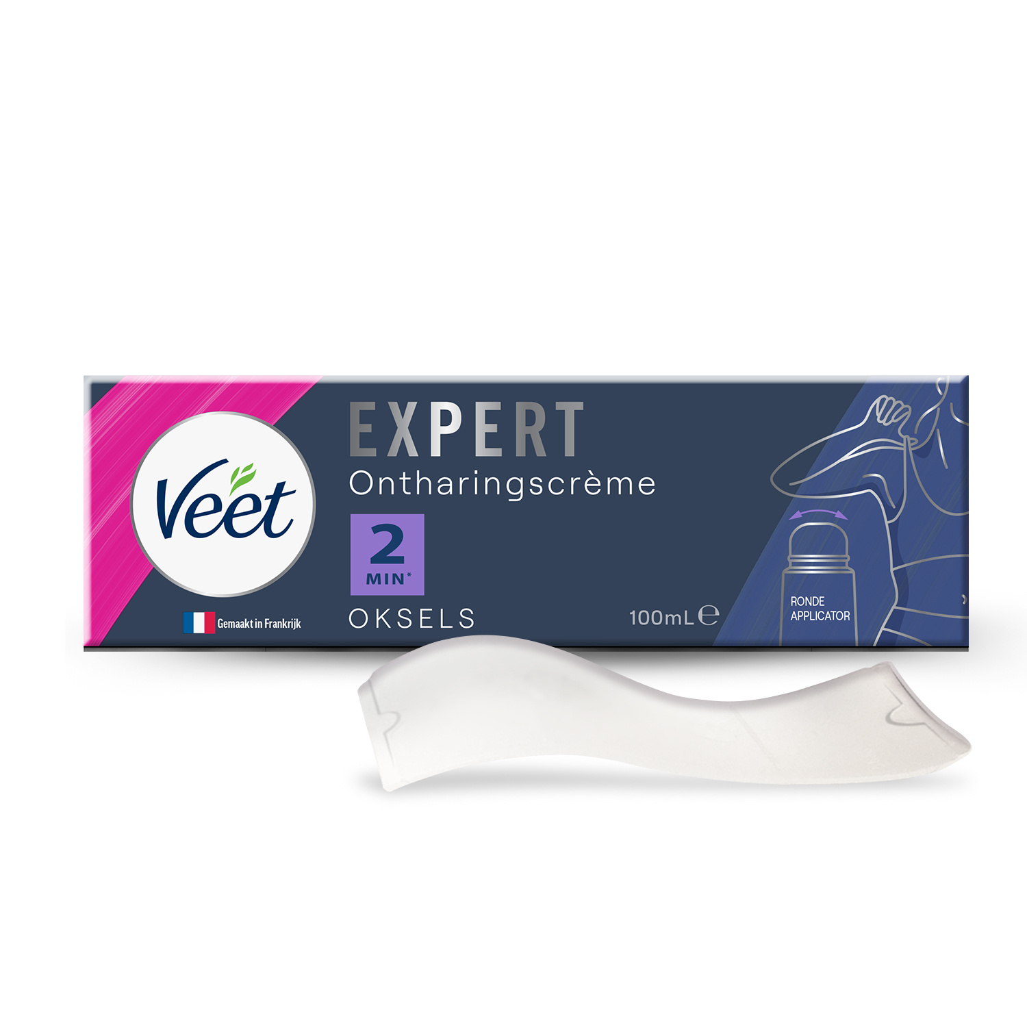 Veet - Alle huidtypes - Miraculous oil - Ontharingscreme Oksels 100ml