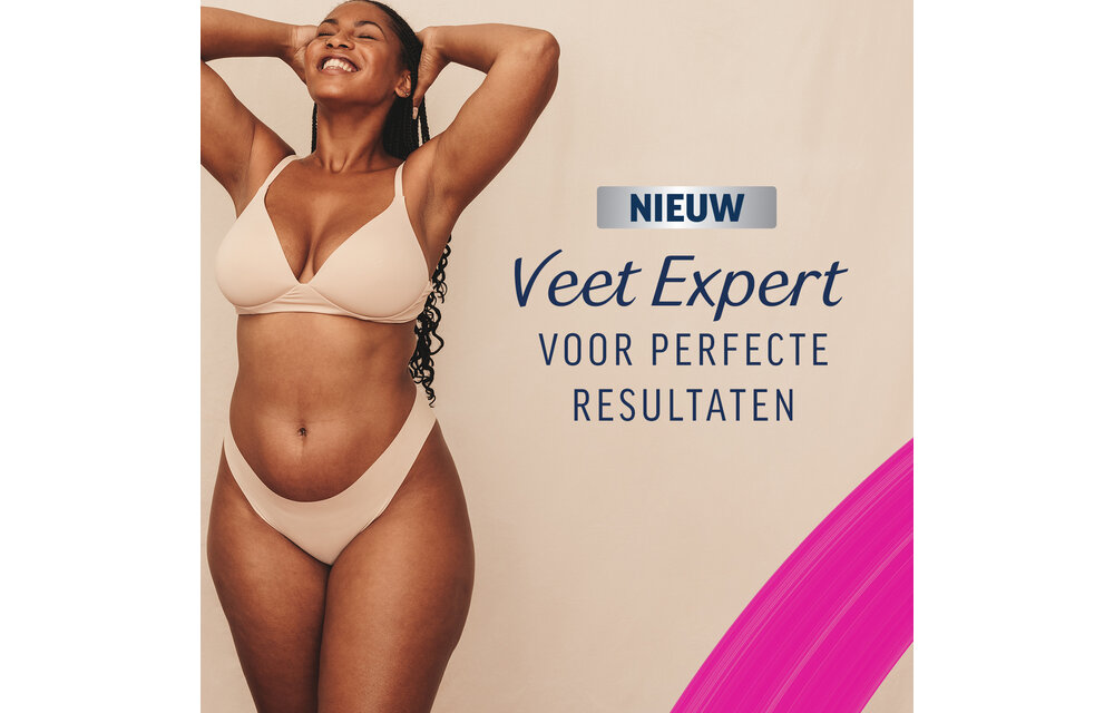 Veet - Expert - Koude Wasstrips - Benen (Sensitive) 40st - 5 stuks - Voordeelverpakking