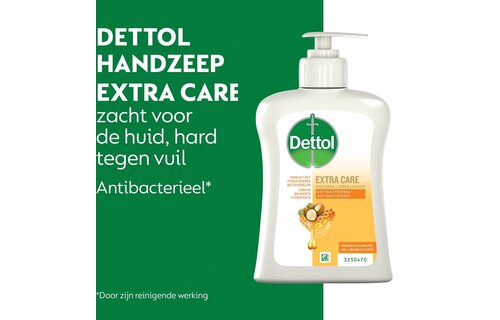 Dettol - 1x Dettol Hydrating Aloe Vera 250ML  - 1 x Dettol Mousse Vanilla & Orchid  250ML  - 1x Dettol Extra Care Honey & Sheabutter  250ML -  Voordeelpakket