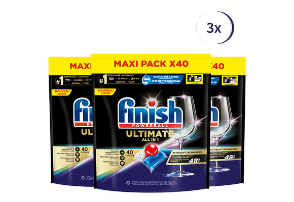 Finish Ultimate Regular 40 tabs x3