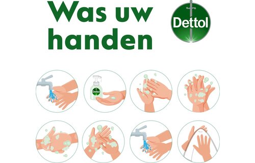 Dettol - 2x Dettol Refill Hydrating Aloe Vera 500ML - 2 x Dettol Refill Sensitive 500ML  - 2x Dettol Refill Relaxing Lavender 500ML - Voordeelpakket
