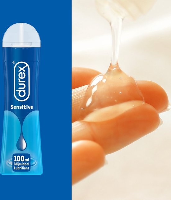 Durex - 100ml Glijmiddel - Play Sensitive - 20 stuks Condooms - Thin Feel