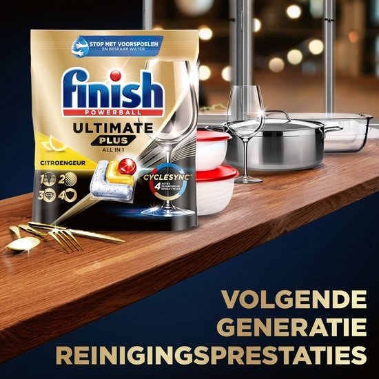 Finish Ultimate+ Lemon 33 tabs