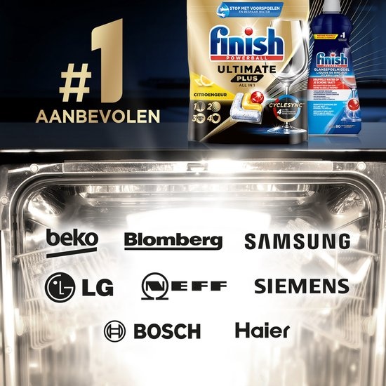 Finish Ultimate+ Lemon 33 tabs