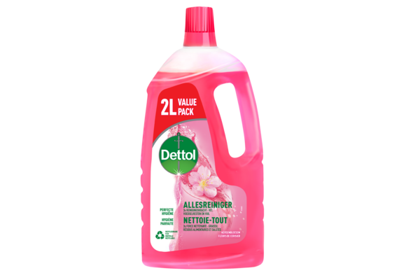 BE - Dettol Nettoie-Tout P&amp;F Fleurs de Cerisier  2L