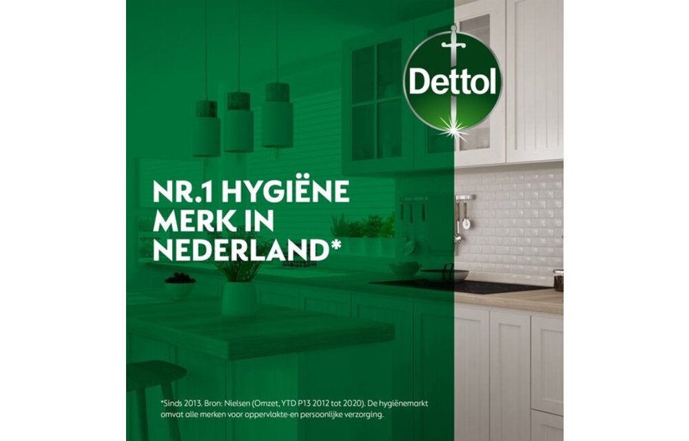 Dettol Allesreiniger Citrus 1L - 8 Stuks - Voordeelverpakking
