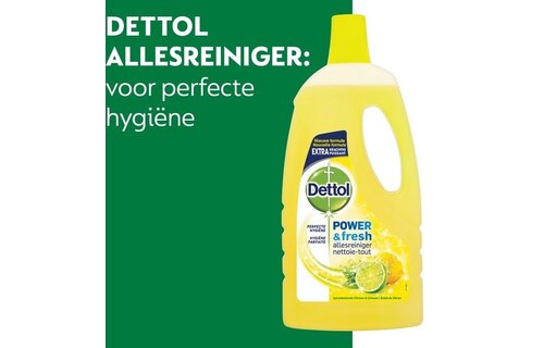 Dettol Allesreiniger Citrus 1L - 8 Stuks - Voordeelverpakking