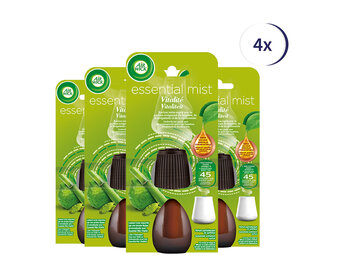 Air Wick Essential Mist Refill Rejuvinate 20ml x4