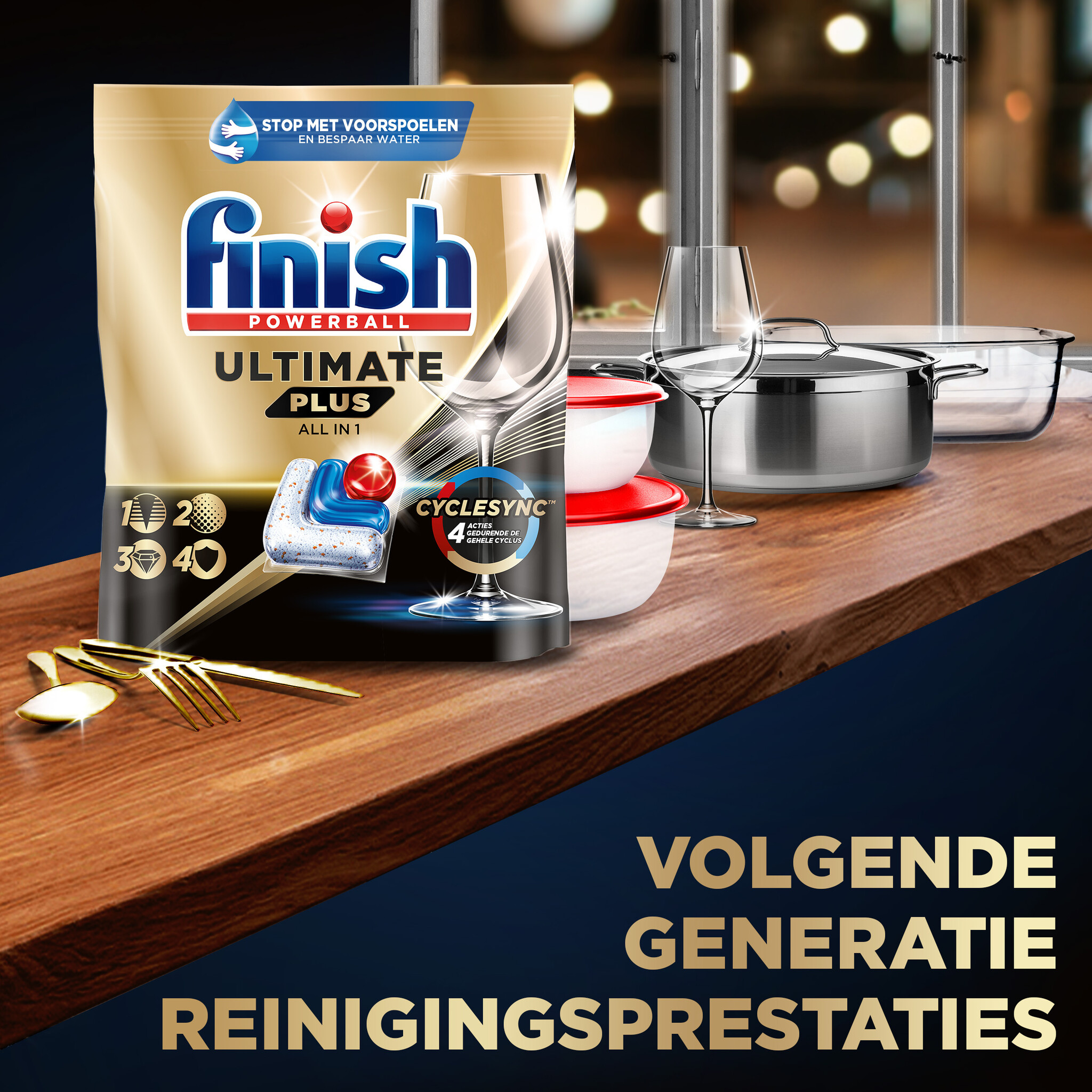 Finish Ultimate+ Regular 25 tabs - 2 stuks