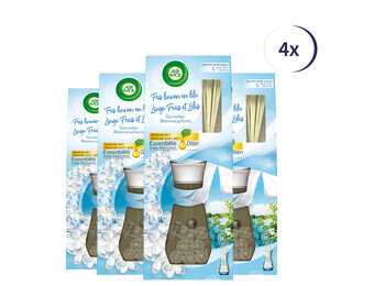 Air Wick Reeds Essential Oils Soft Cotton 33ML x4