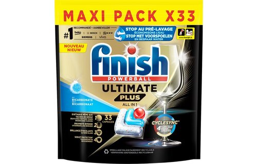 Finish Ultimate+ Baking Soda 33 tabs