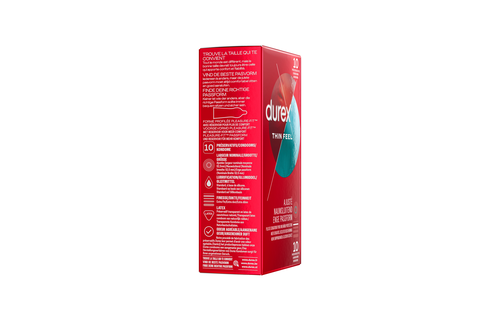 Durex Condooms Thin Feel Close Fit 10st - 4 Stuks - Voordeelverpakking