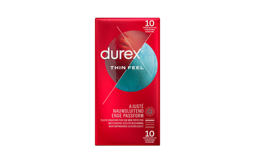 Durex Condooms Thin Feel Close Fit 10st - 4 Stuks - Voordeelverpakking
