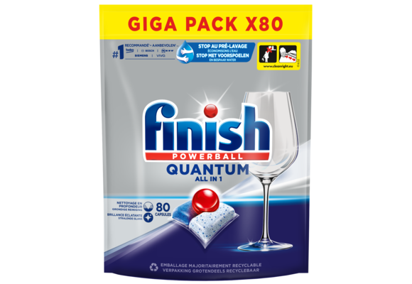 Finish Quantum Regular 80 tabs