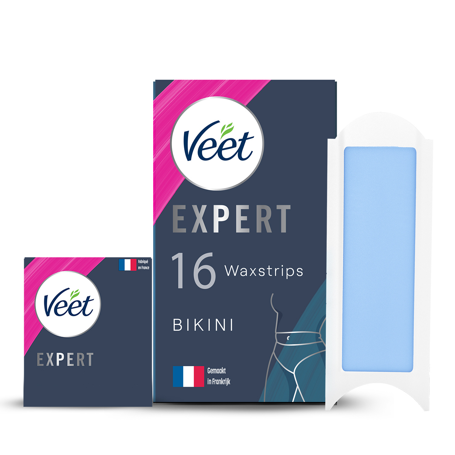 Veet - Expert - Koude Wasstrips - Bikini 16st - 4 stuks - Voordeelverpakking