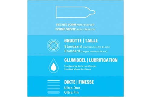 Durex - 30 Condooms - Performa 10st -  Nude Extra Lube 10st - Orgasm Intense 10st