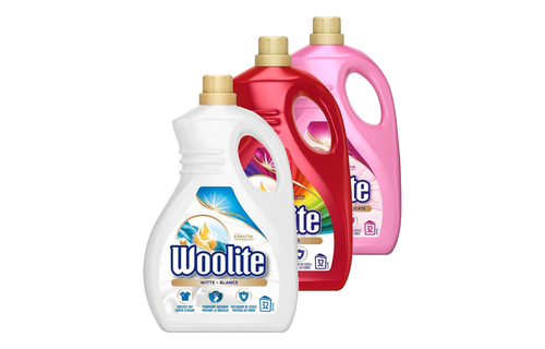 Woolite Vloeibaar Wasmiddel Wol & Zijde 1.9L & Woolite Vloeibaar Wasmiddel Kleur 1.9L & Woolite Vloeibaar Wasmiddel Witte was 1.9L