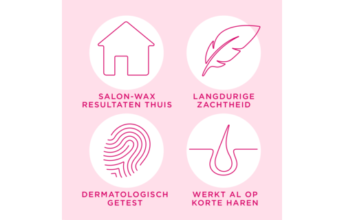 Veet - Expert - Gevoelige huid - Ontharingsstrips Benen (sensitive) 20st - Ontharingsstrips Bikini 16st - Ontharingsstrips Gezicht 20st