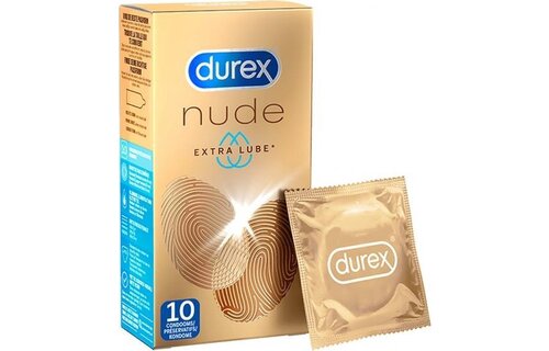 Durex Nude Extra Lube 10st x 2