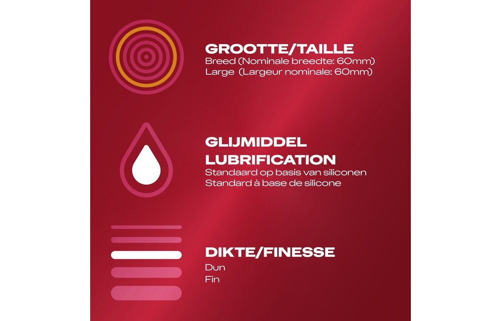 Durex - Condooms Love 6st - Thin Feel Close Fit 10st
