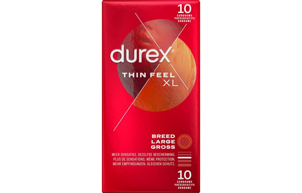Durex - Condooms Love 6st - Thin Feel Close Fit 10st