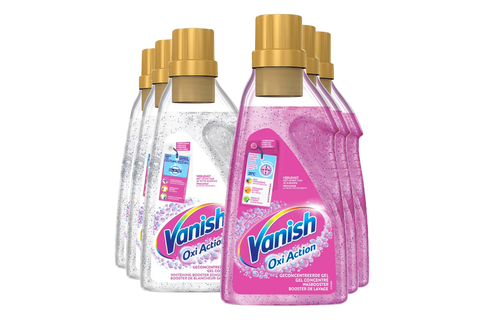 Vanish Oxi Action - Whitening & Wasbooster Liquid - Vlekverwijderaar Voor Witte & Gekleurde Was - 1500ml x 6 - Voordeelverpakking