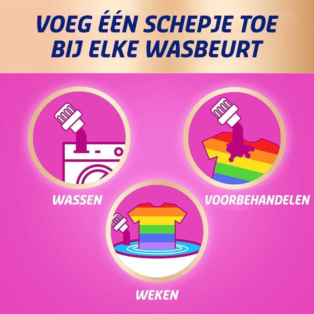 Vanish Oxi Action - Whitening & Wasbooster Liquid - Vlekverwijderaar Voor Witte & Gekleurde Was - 1500ml x 6 - Voordeelverpakking