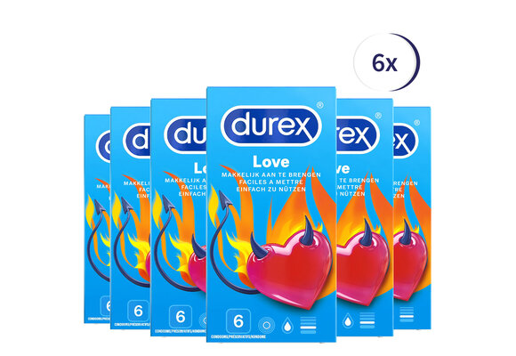Durex Condooms Love 6st x 6
