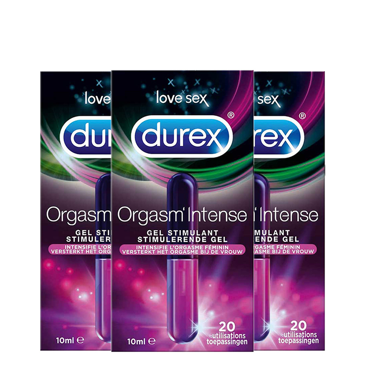 Durex Stimulerende Gel - Intense Orgasm 10ml x3