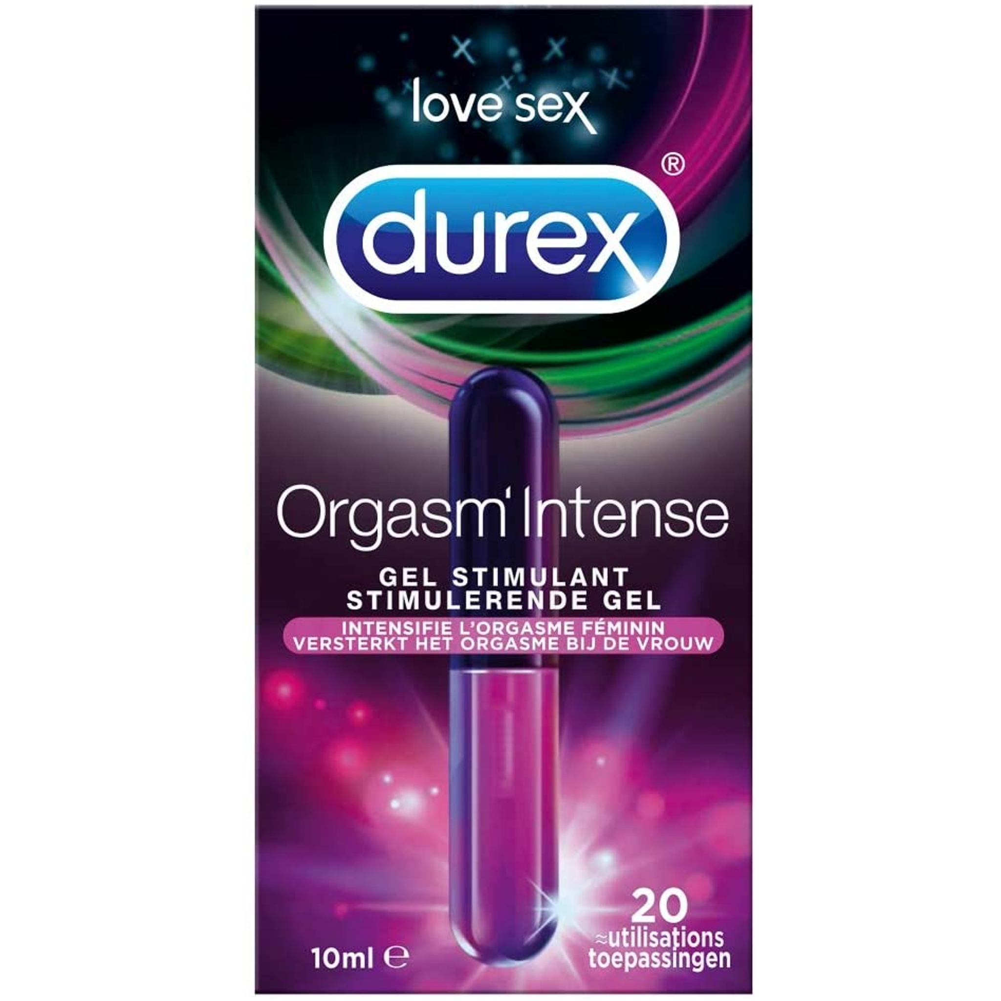 Veet Men x Durex - Ontharingskit voor Intieme Delen - 100ml Ontharingscrème + 50ml Aftercare balsem - Condooms - 20 stuks - Thin Feel - Glijmiddel - 10ML - Intense Orgasm - Voordeelverpakking