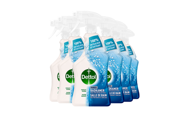 Dettol Nettoyant Salle de Bain Power 750ml - 6 Stuks