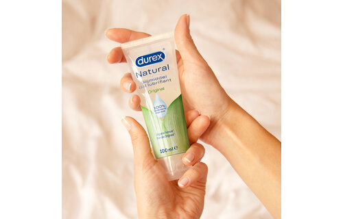 Durex Glijmiddel Natural - 100% natuurlijk - 100 ml x4