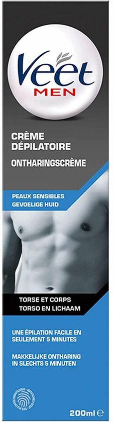Veet Ontharingscreme - Man - Gevoelige Huid - 200ml