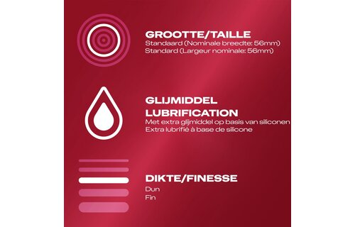 Durex Condooms Thin Feel Extra Lube 10st x2