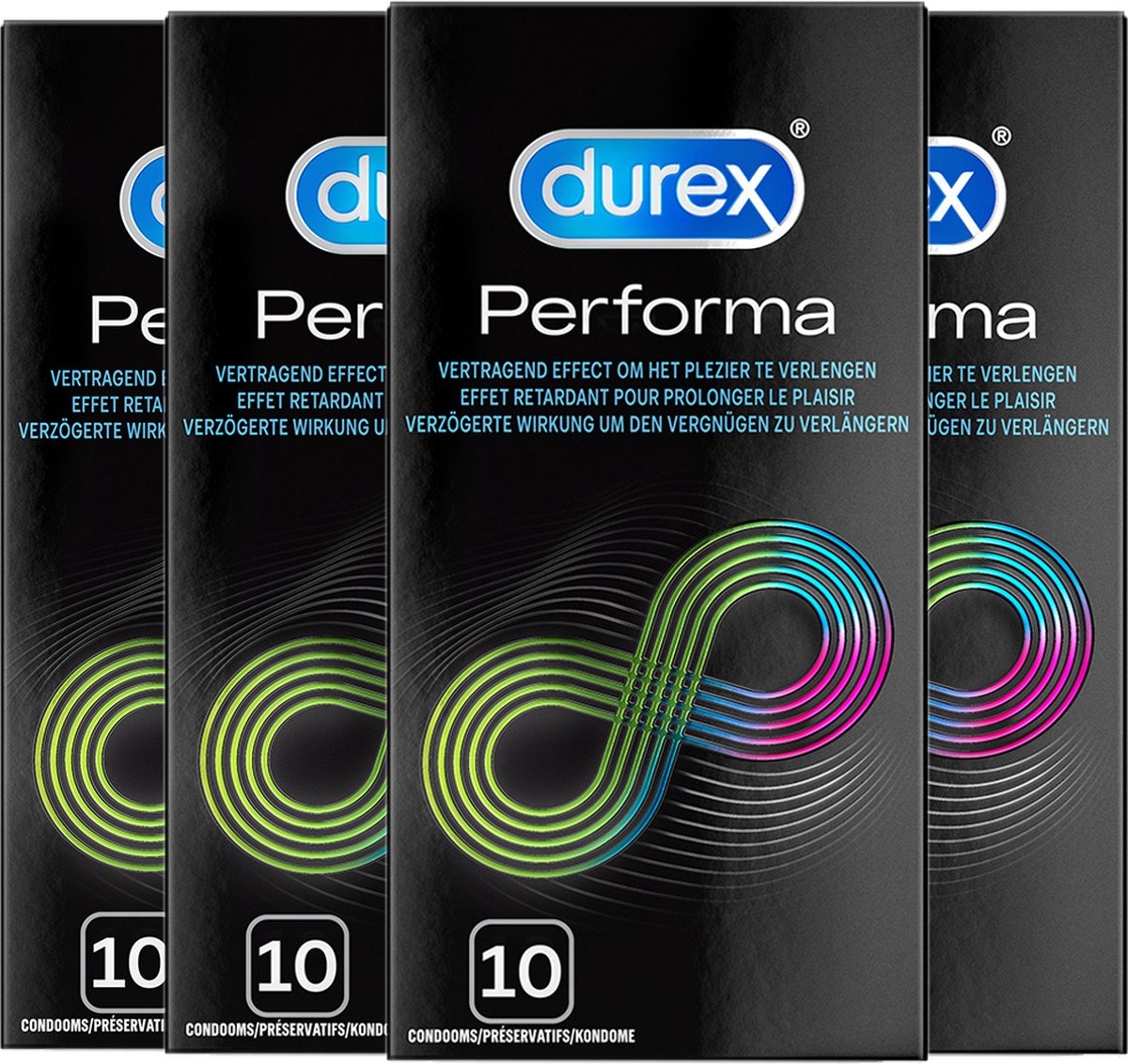Durex Condooms Performa 10st x4