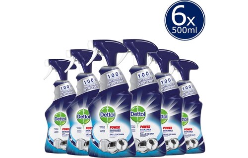 Allesreiniger Spray Power Fresh - Badkamer - 500ml x6