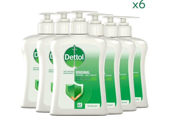 Dettol Handzeep - Original - 250ml x6
