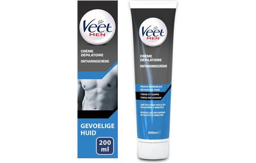 Veet Ontharingscreme - Man - Gevoelige Huid - 200ml x2