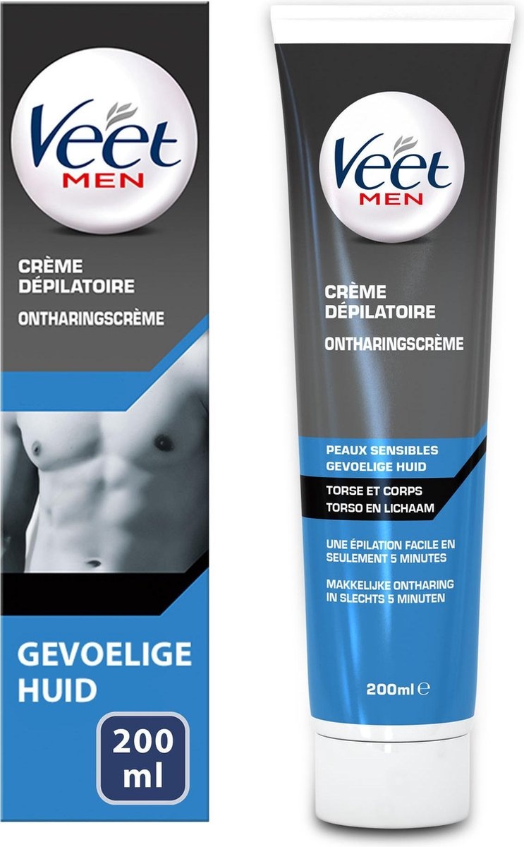 Veet Ontharingscreme - Man - Gevoelige Huid - 200ml x2
