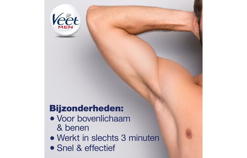 Veet Ontharingscreme - Man - Gevoelige Huid - 200ml x2