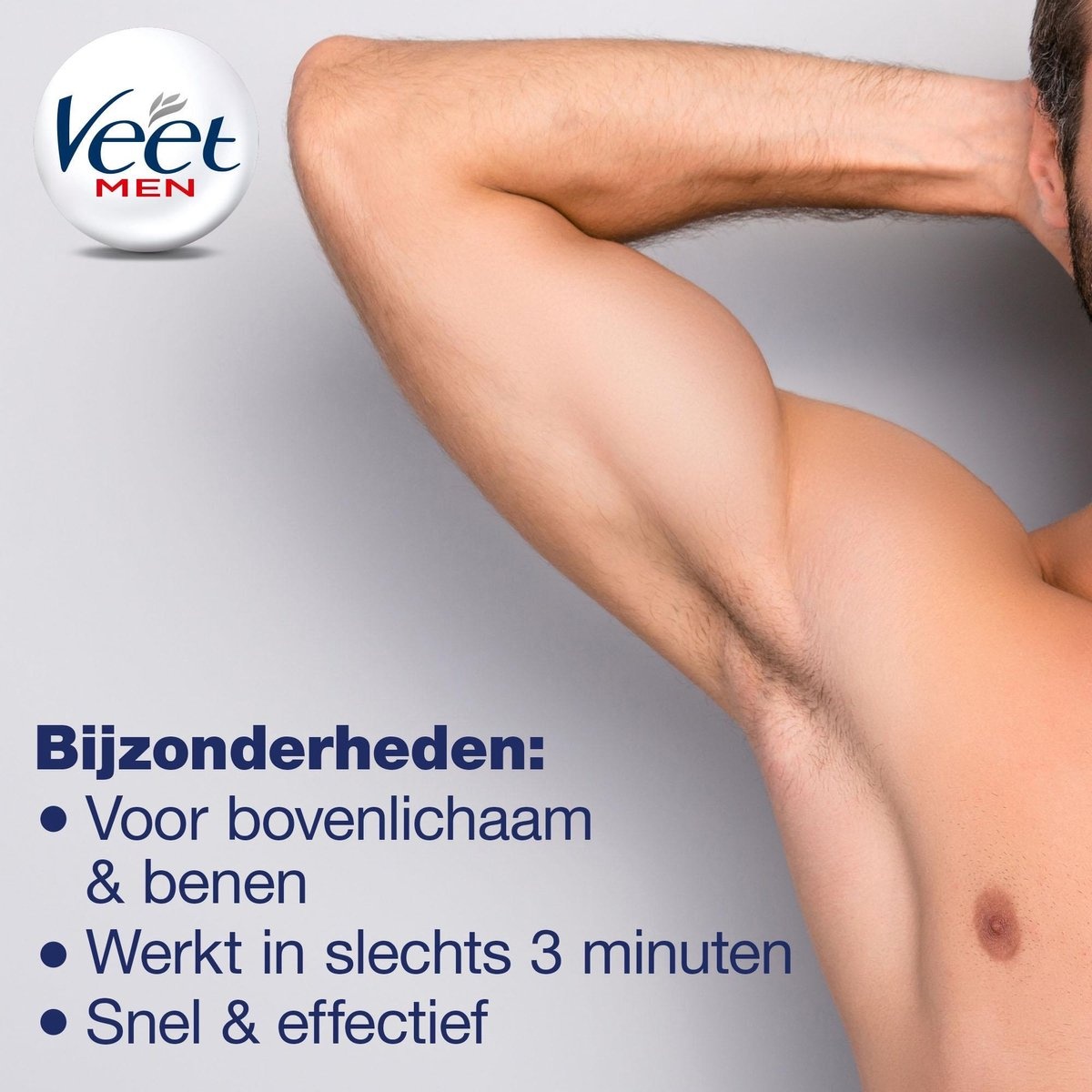 Veet Ontharingscreme - Man - Gevoelige Huid - 200ml x2
