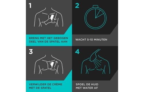 Veet Men - Total Pro - Ontharingscreme - Gevoelige Huid - Torso en Lichaam - 400ml x 6