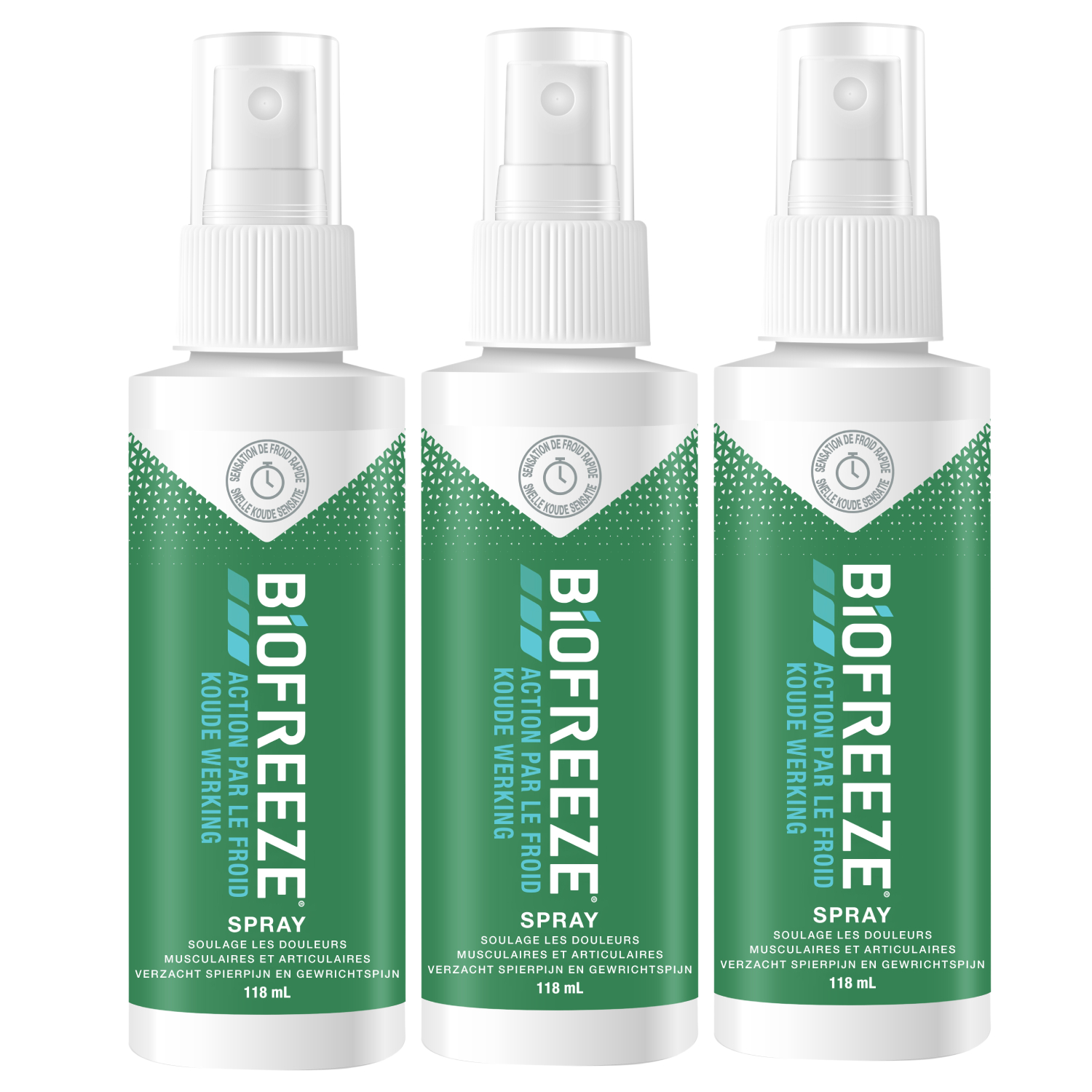 Biofreeze Spray 104g - Voordeelverpakking - 3 Stuks