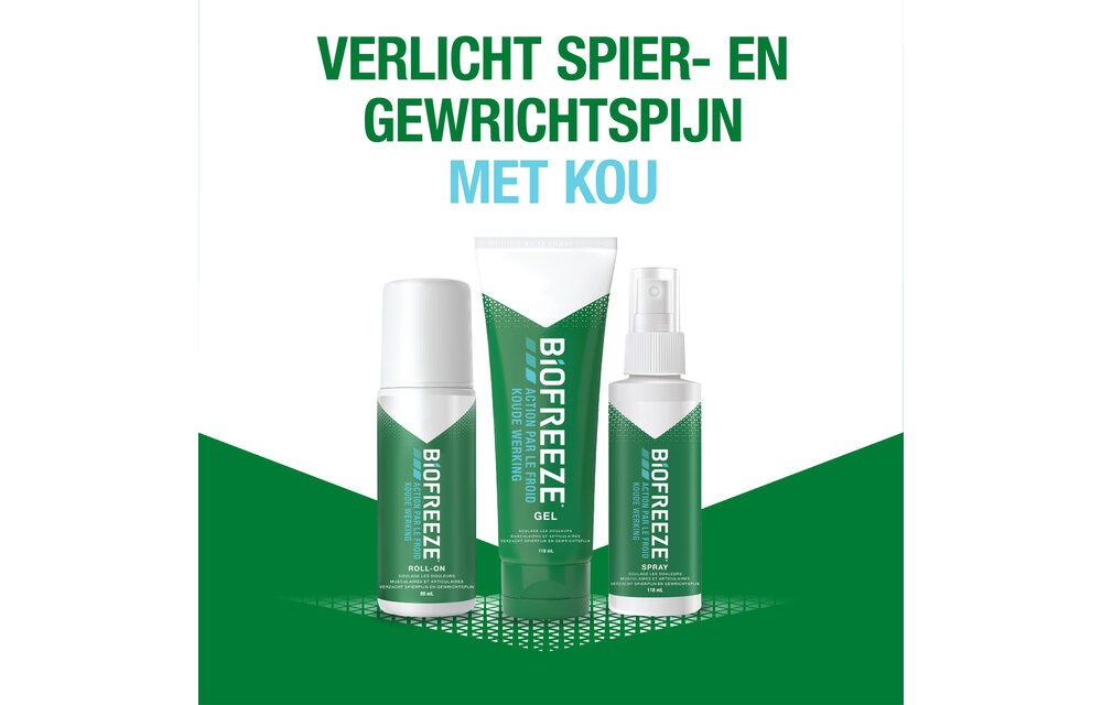 Biofreeze Roll-on 84g - Voordeelverpakking - 2 Stuks