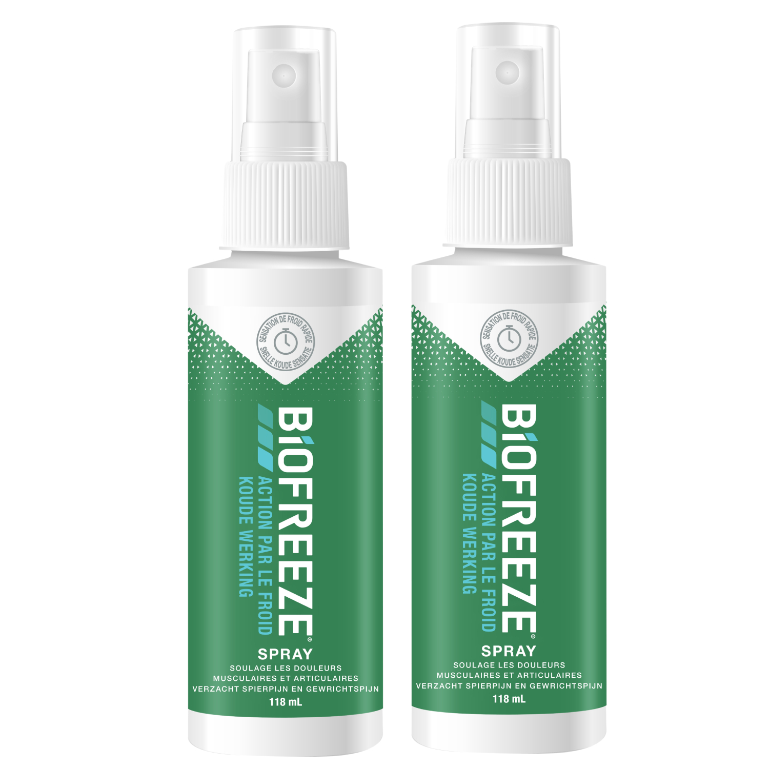 Biofreeze Spray 104g - Voordeelverpakking - 2 Stuks