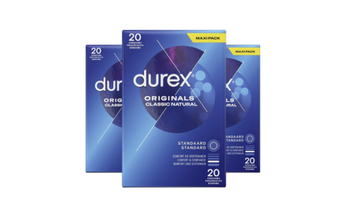 Durex Condooms Classic Natural 20st x3
