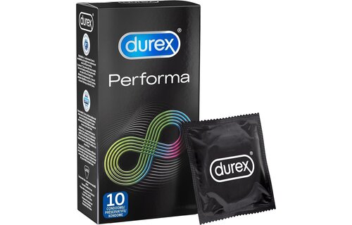 Durex Condooms 50 Stuks - Orgasm Intense 10st - Performa 10st - Pleasure Me 10st -  Nude 10st - Thin Feel Extra Thin 10st - Voordeelverpakking