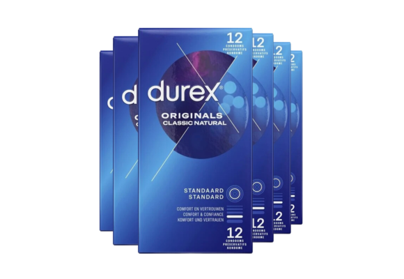 Durex Condooms Classic Natural 12st x6